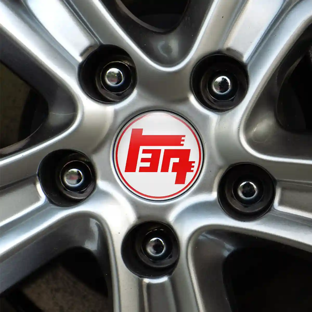 Toyota TRD Logo Silicone Badge Interior Design