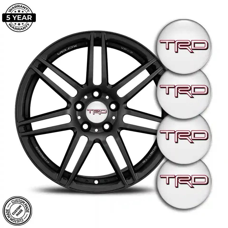 Toyota TRD Logo Silicone Badge Limited Edition