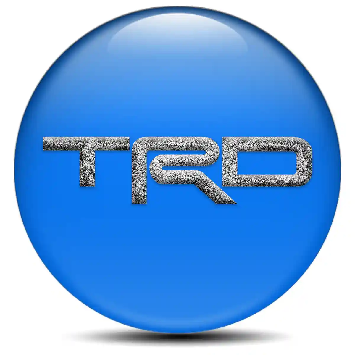 Toyota TRD Logo Silicone Badge Luxury Edition
