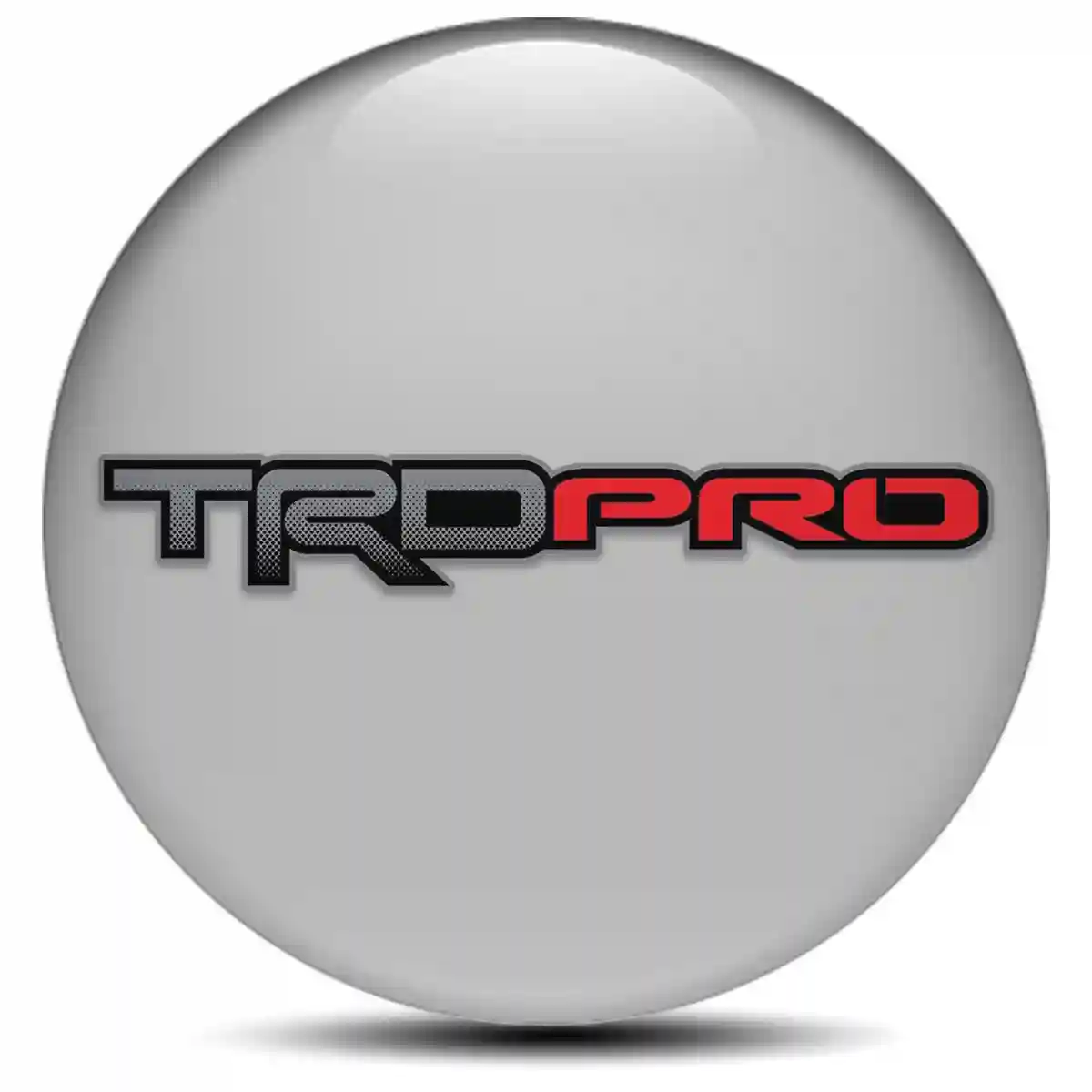 Toyota TRD Logo Silicone Emblem Self-Adhesive Premium Edition