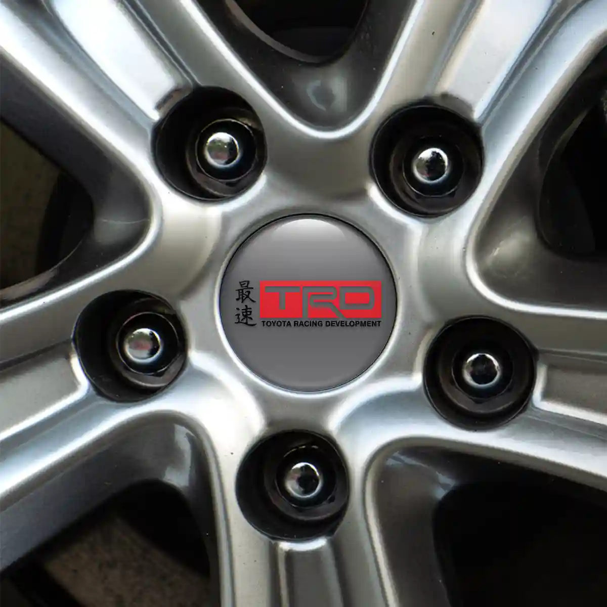 Toyota TRD Logo Sticker Interior Design