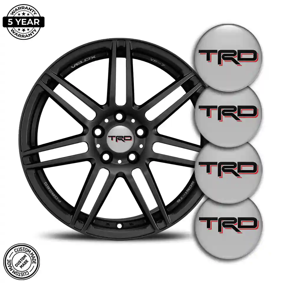 Toyota TRD Logo Sticker Premium Edition