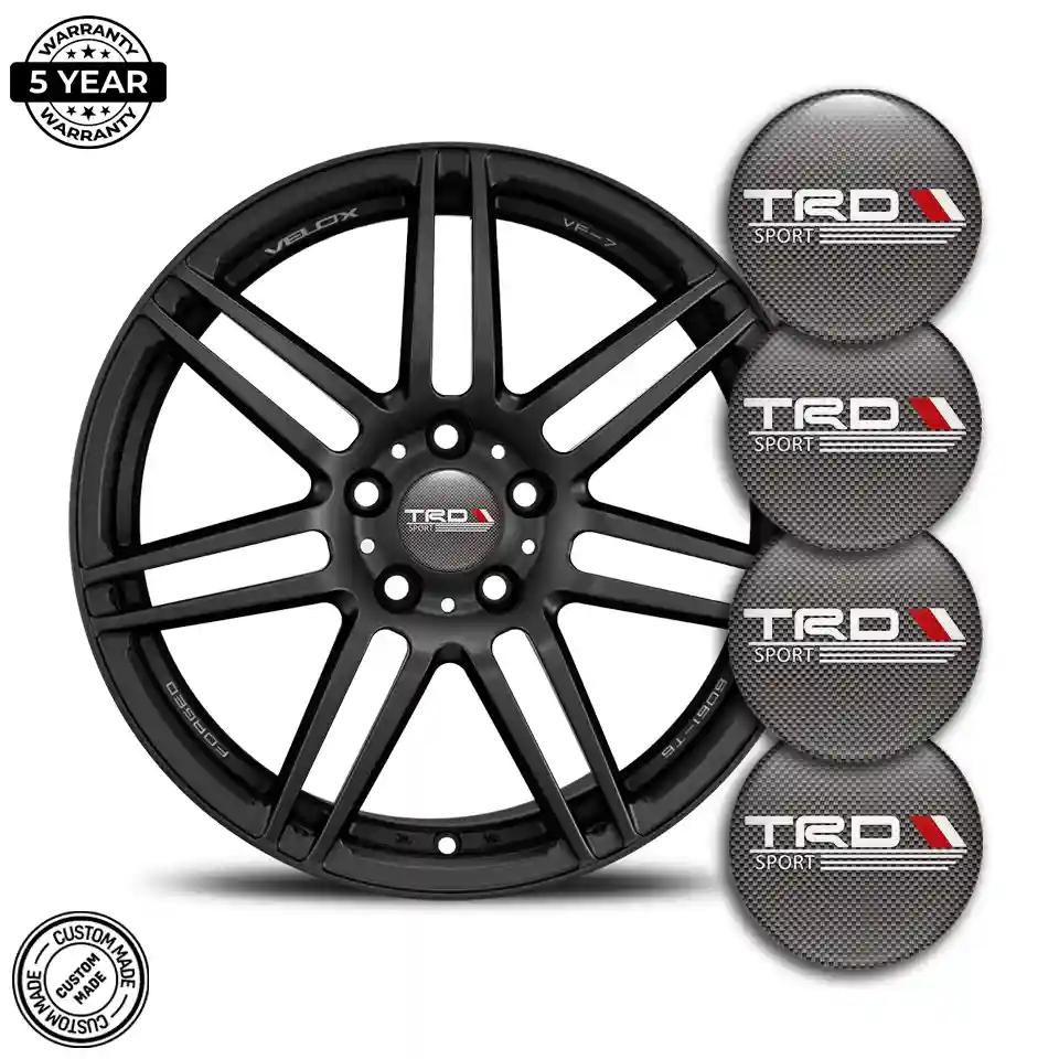 Toyota TRD Logo Sticker Stylish Design
