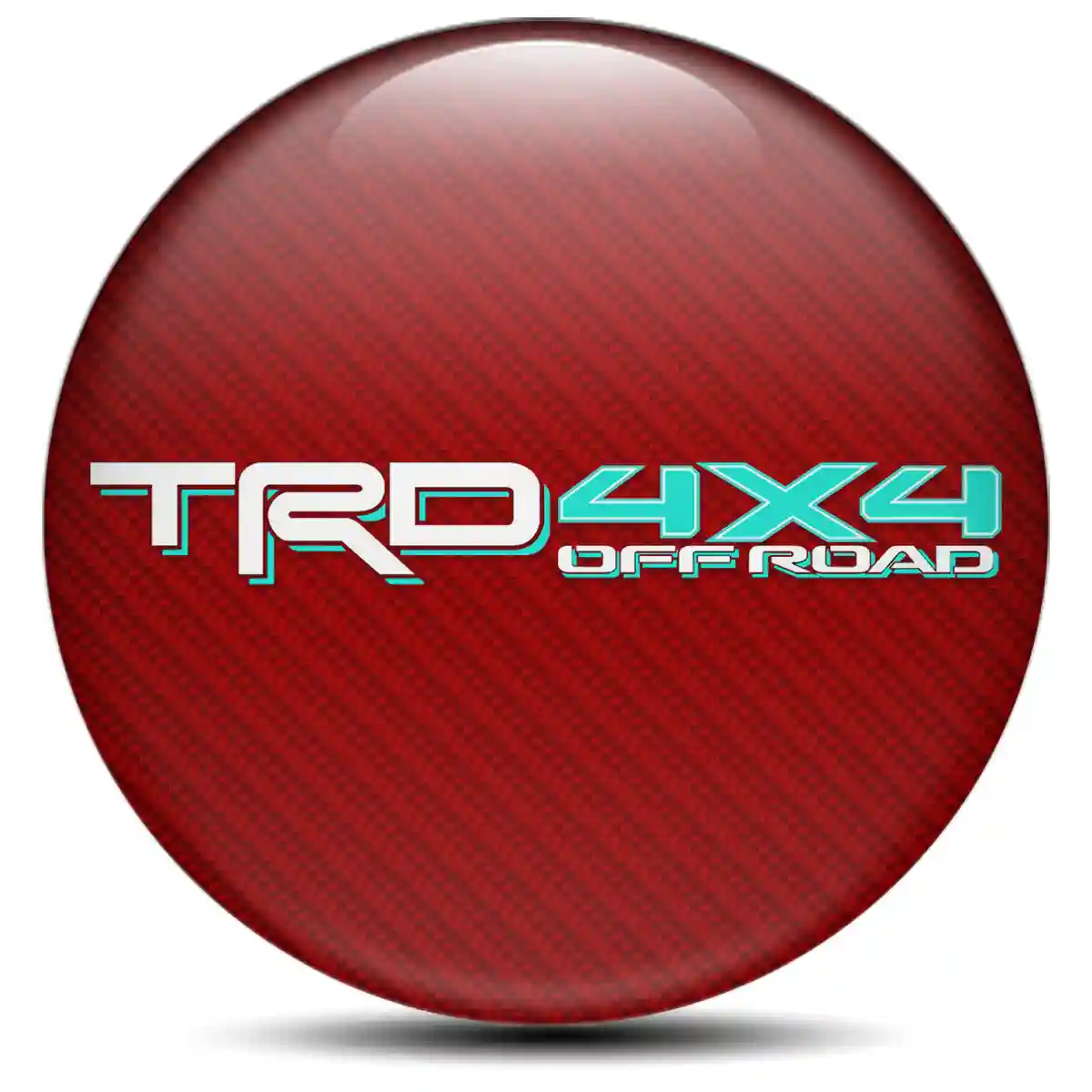 Toyota TRD Silicone Emblem High Quality