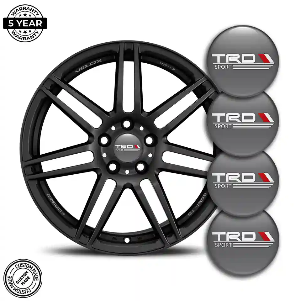 Toyota TRD Silicone Emblem Luxury Edition