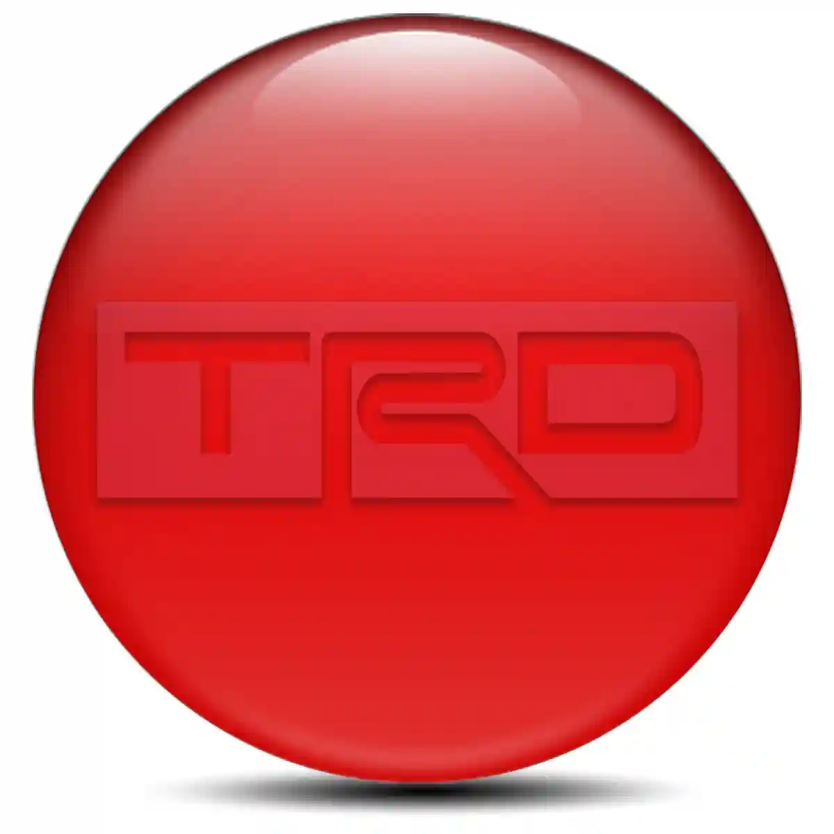Toyota TRD Silicone Emblem Premium Edition