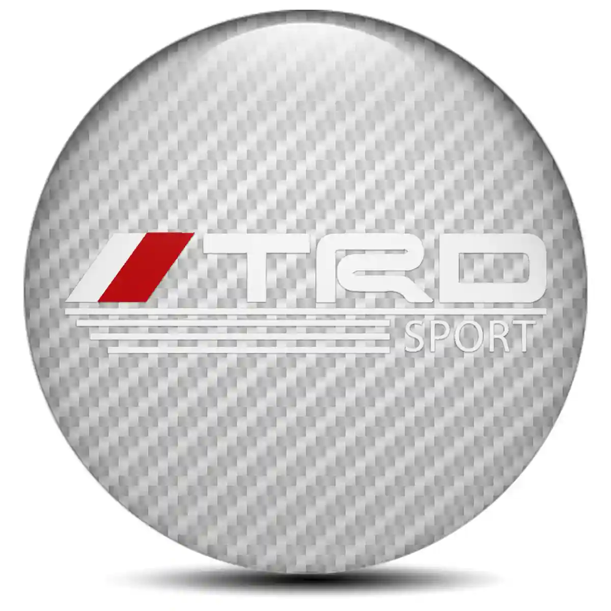 Toyota TRD Silicone Emblem Premium Resin