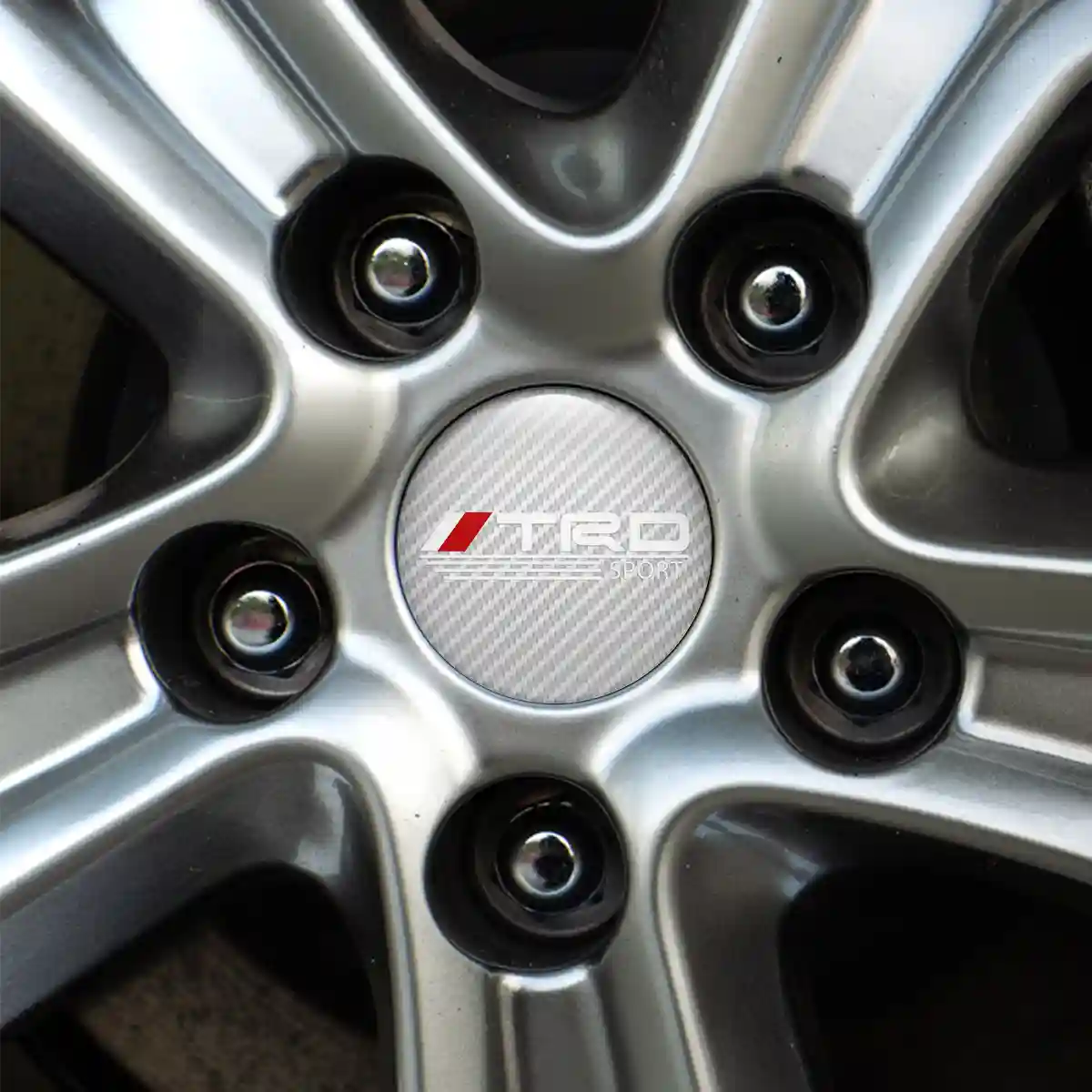 Toyota TRD Silicone Emblem Premium Resin
