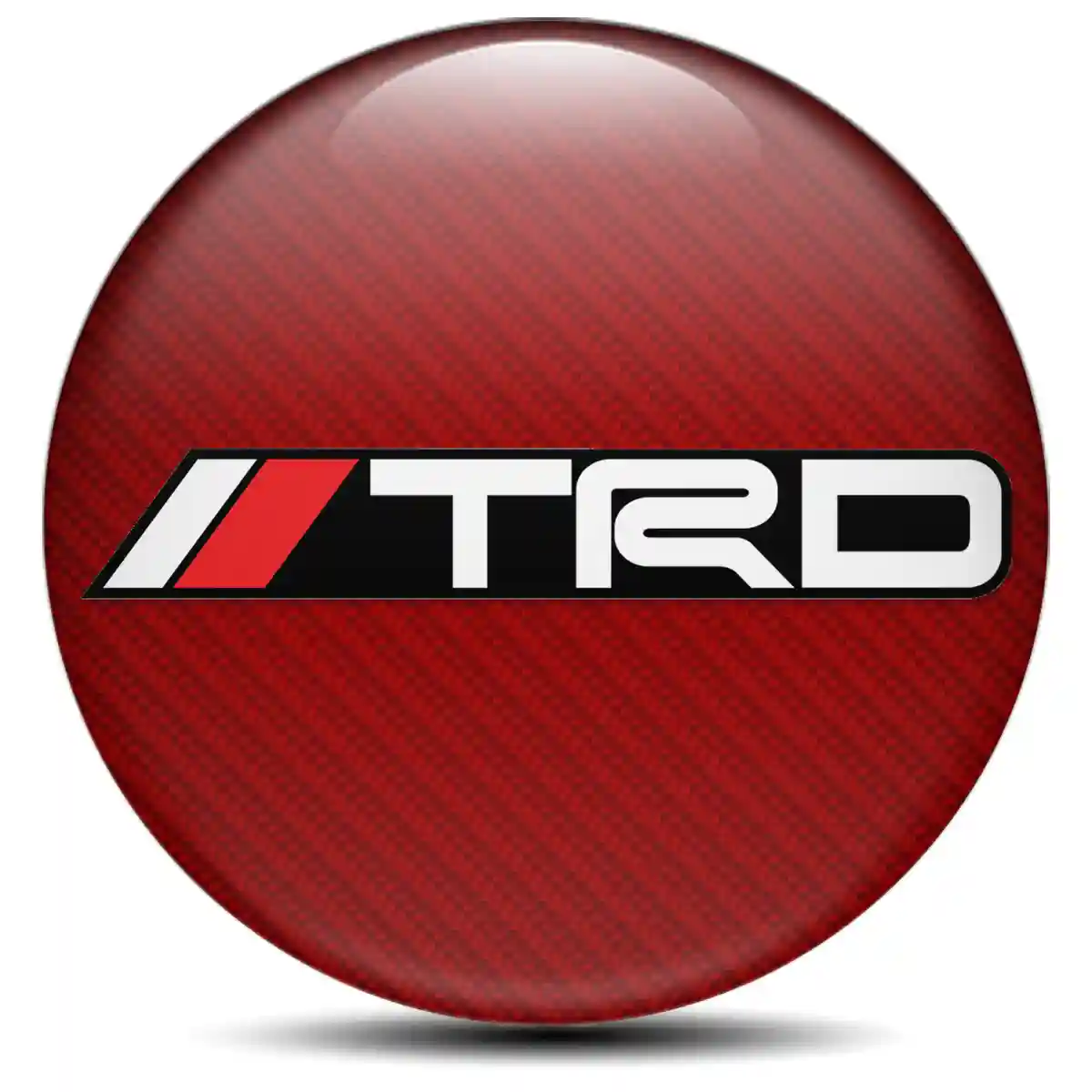 Toyota TRD Silicone Emblem Self-Adhesive Limited Edition