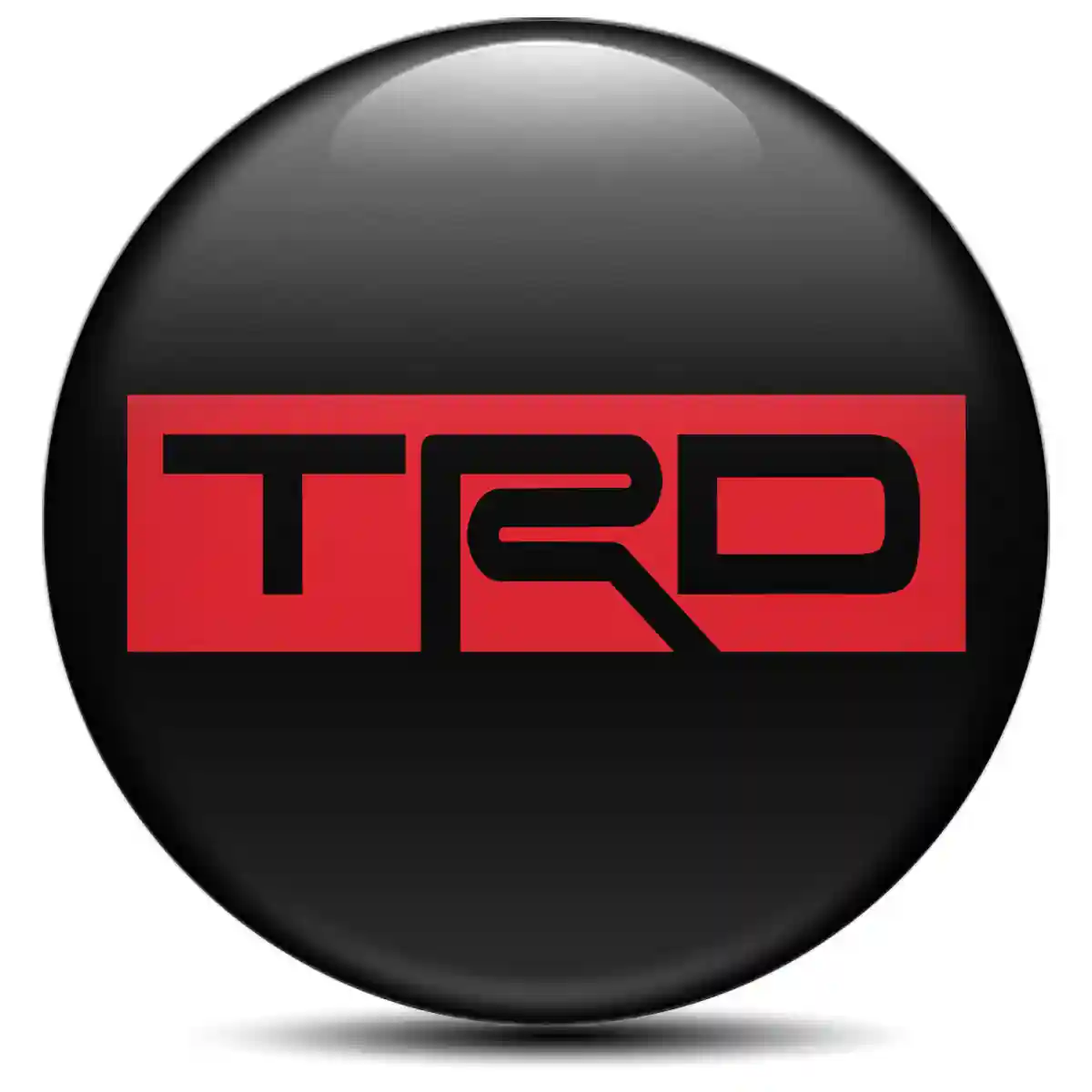 Toyota TRD Silicone Emblem Self-Adhesive Luxury Edition
