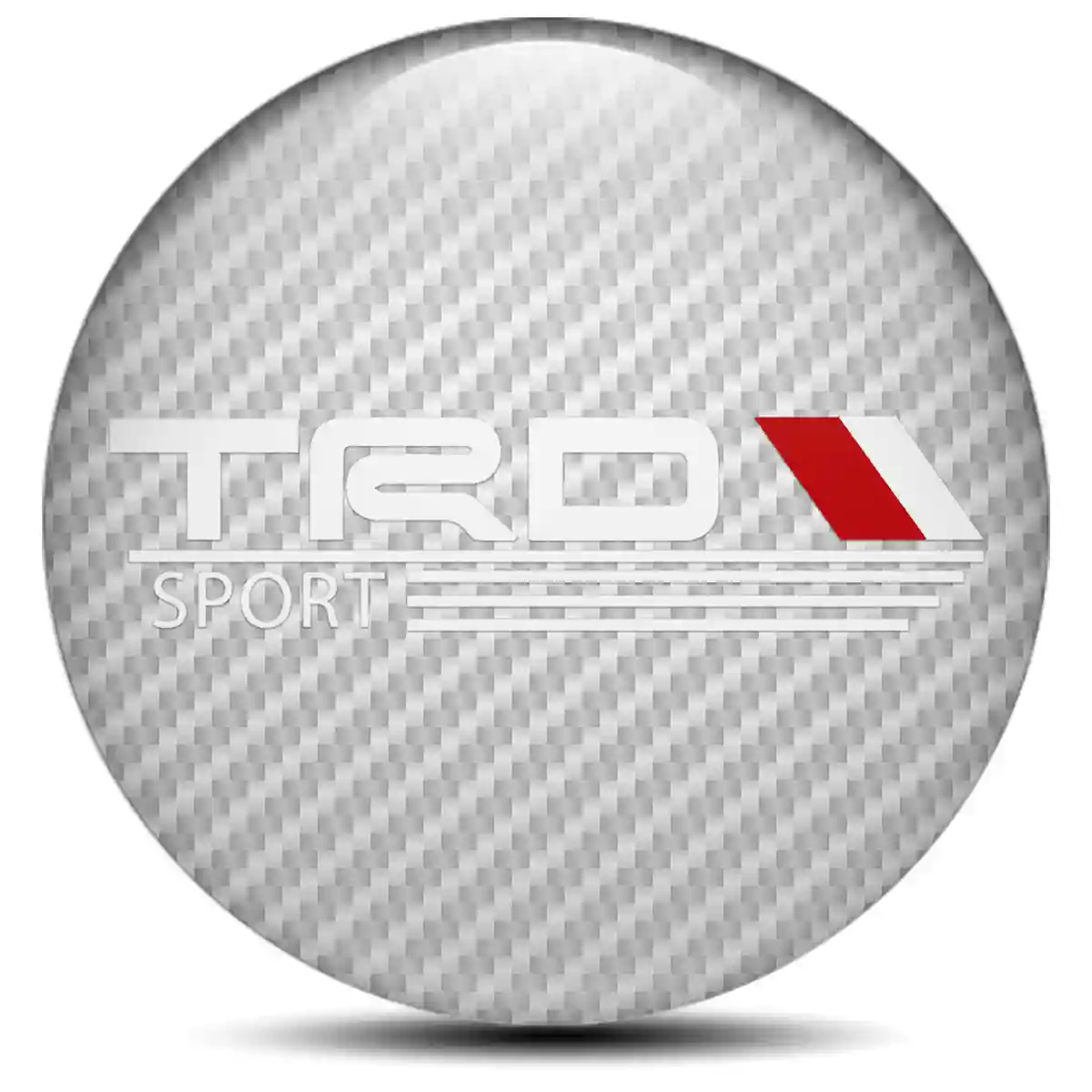 Toyota TRD Silicone Sticker High Quality