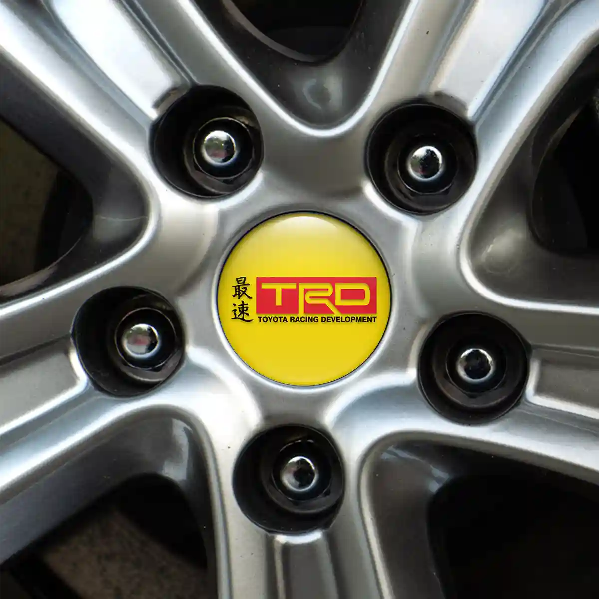 Toyota TRD Silicone Sticker Interior Design