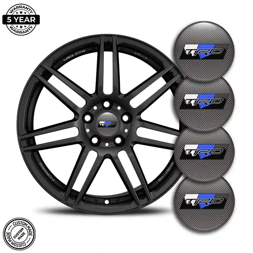 Toyota TRD Silicone Sticker Limited Edition