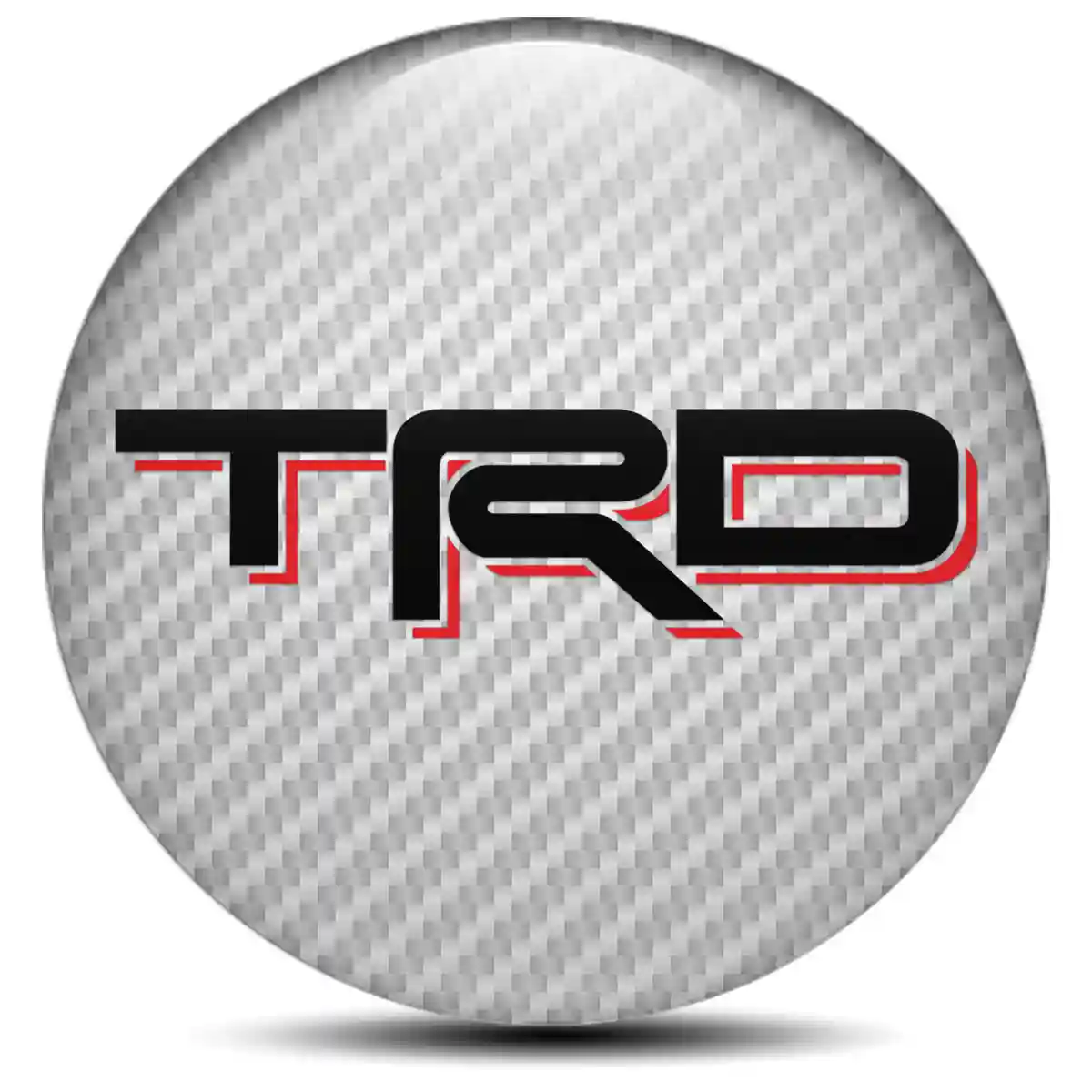 Toyota TRD Silicone Sticker Luxury Edition