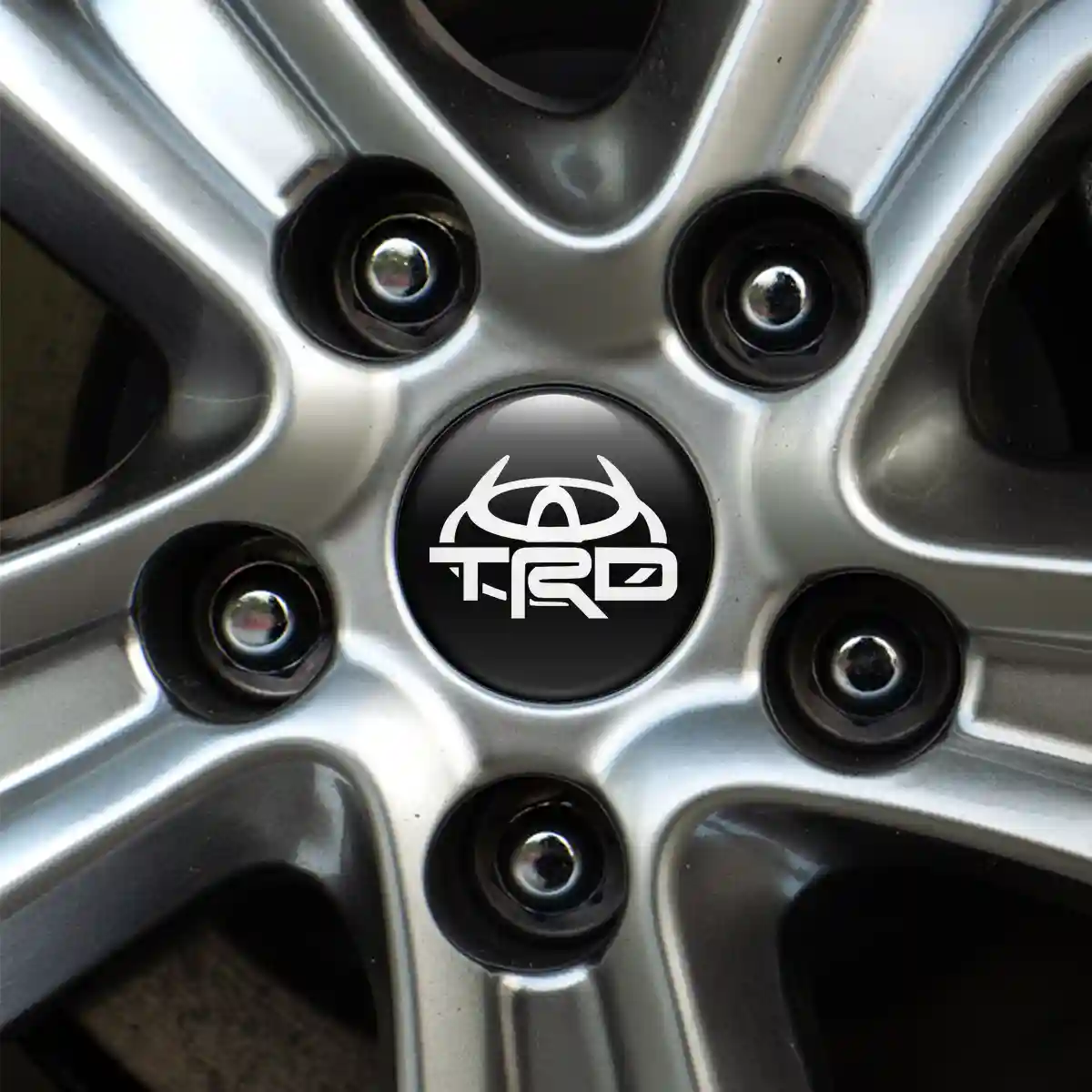 Toyota TRD Silicone Sticker Self-Adhesive High Quality