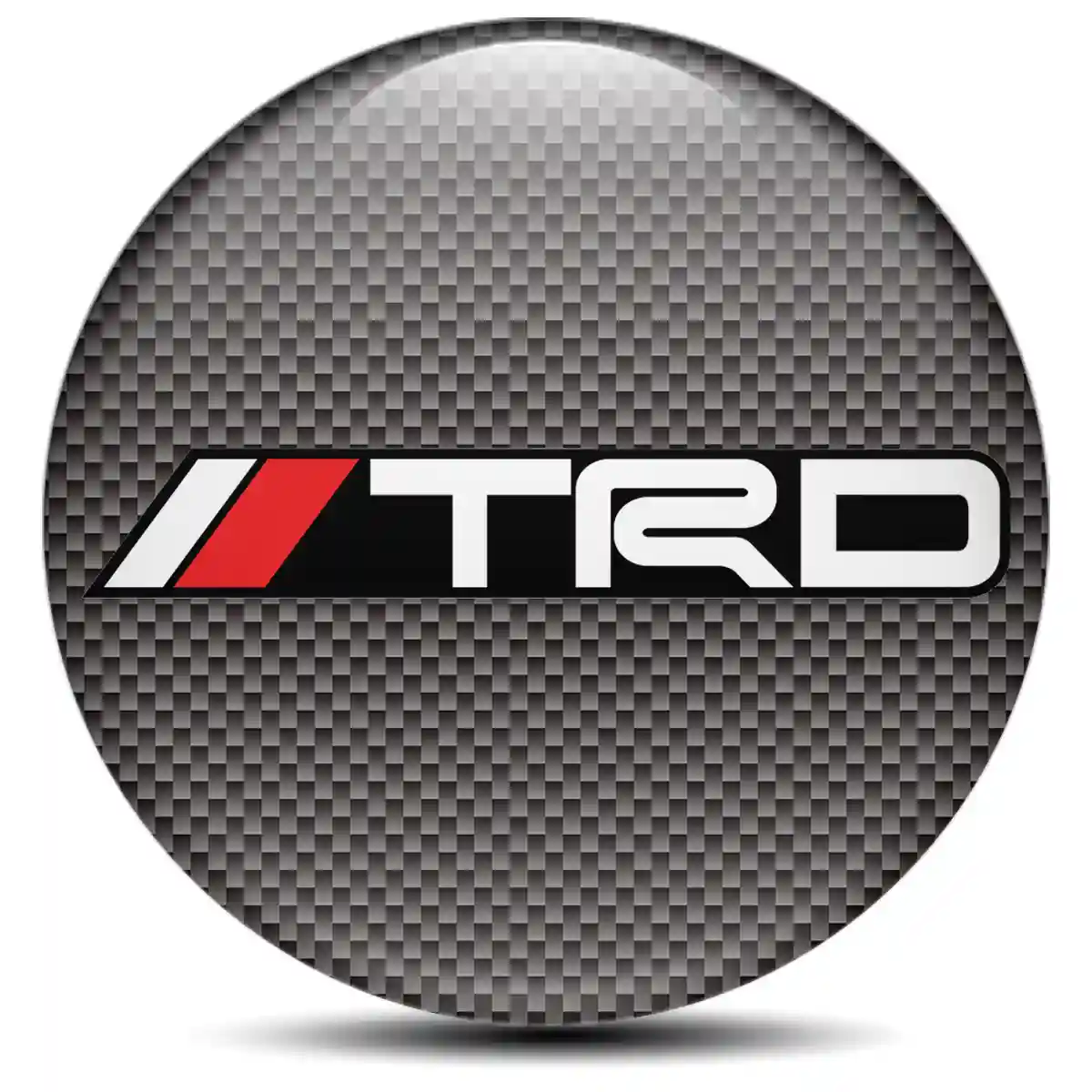 Toyota TRD Silicone Sticker Self-Adhesive Interior Design