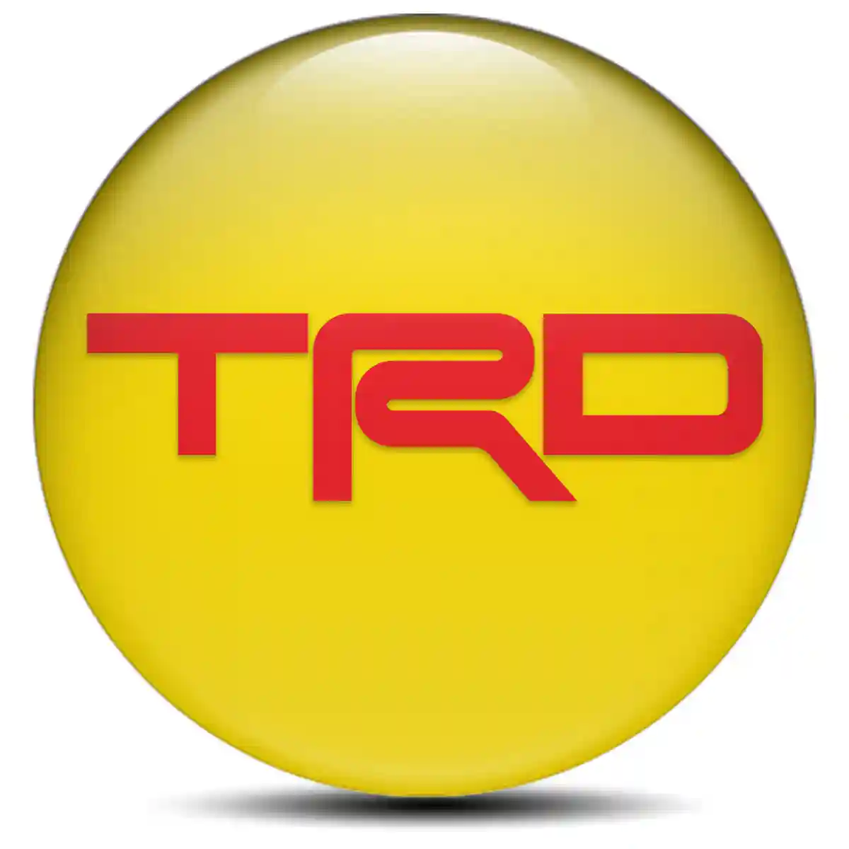 Toyota TRD Silicone Sticker Self-Adhesive Limited Edition