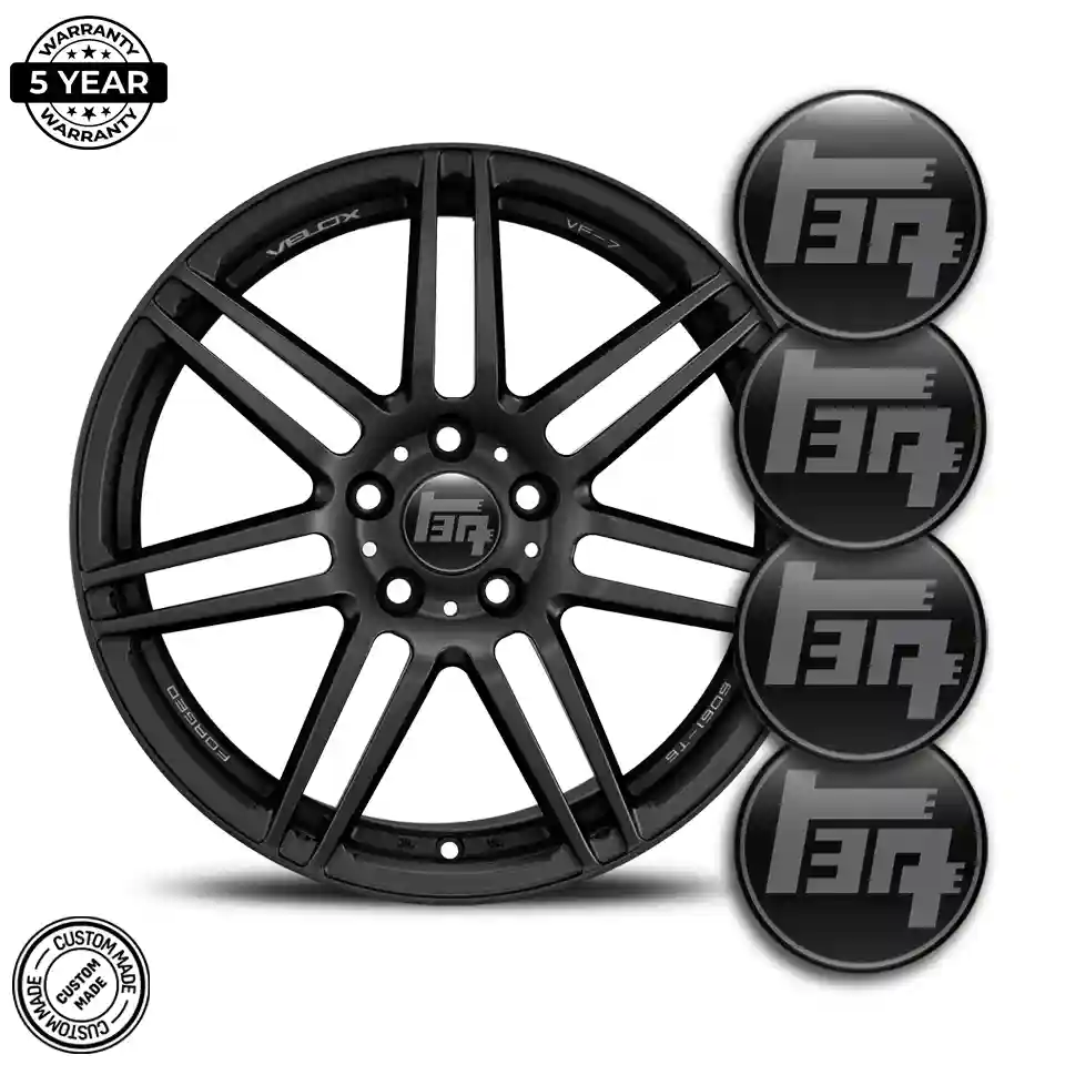 Toyota TRD Silicone Sticker Self-Adhesive Premium Quality