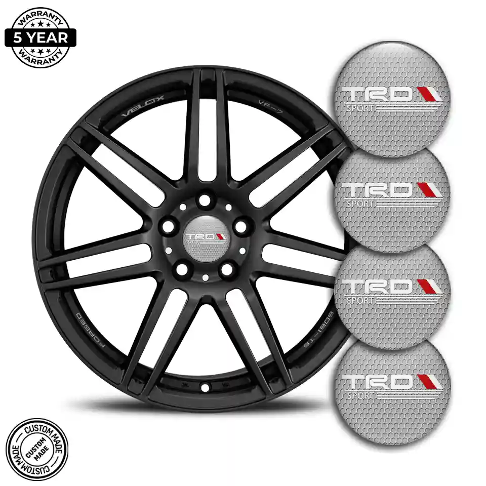 Toyota TRD Sticker Epoxy 3D Gel Exterior Design