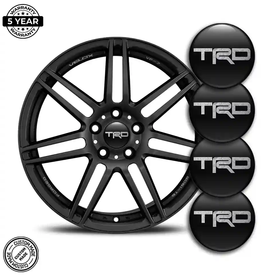 Toyota TRD Sticker Epoxy 3D Gel Interior Design