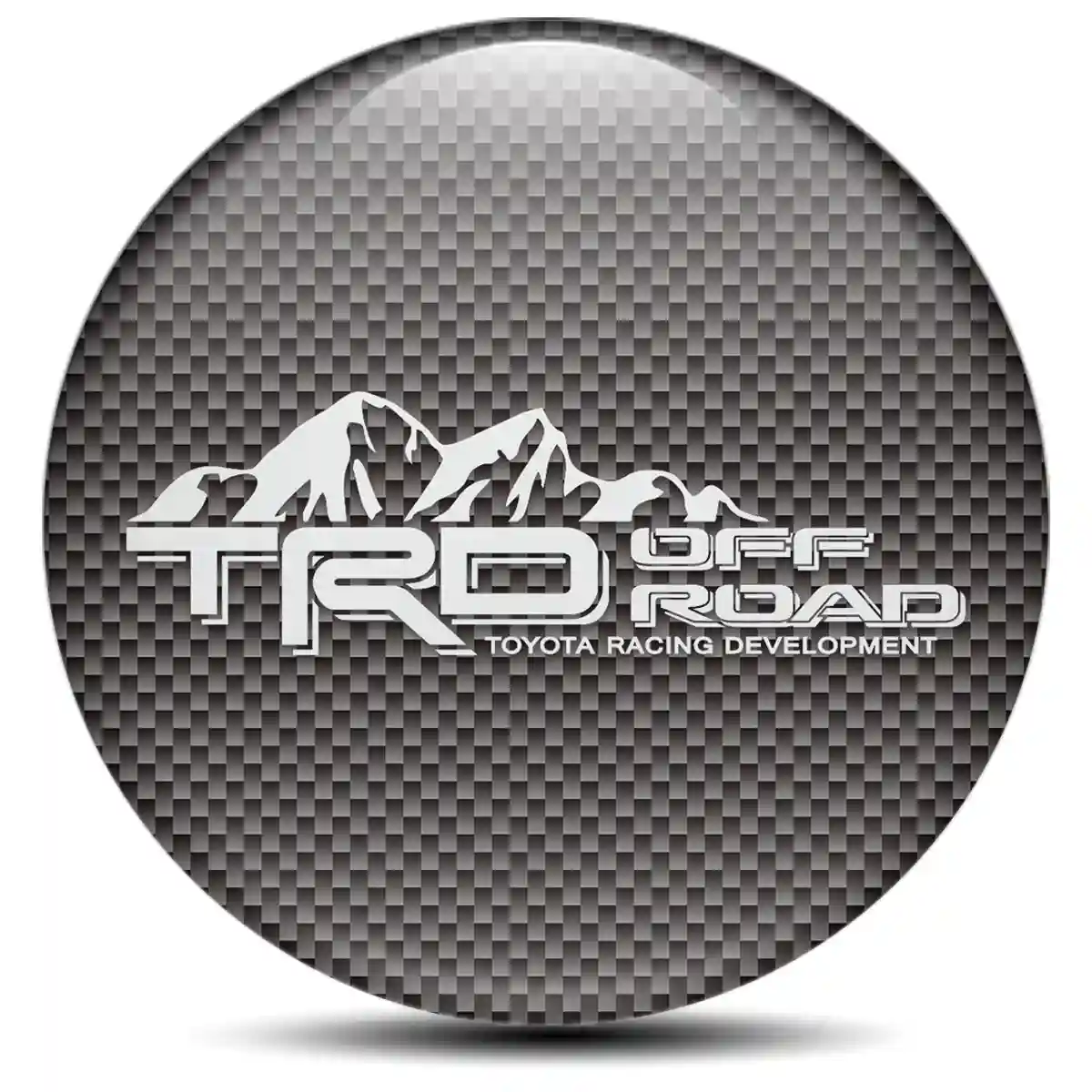 Toyota TRD Sticker Epoxy 3D Gel Luxury Edition