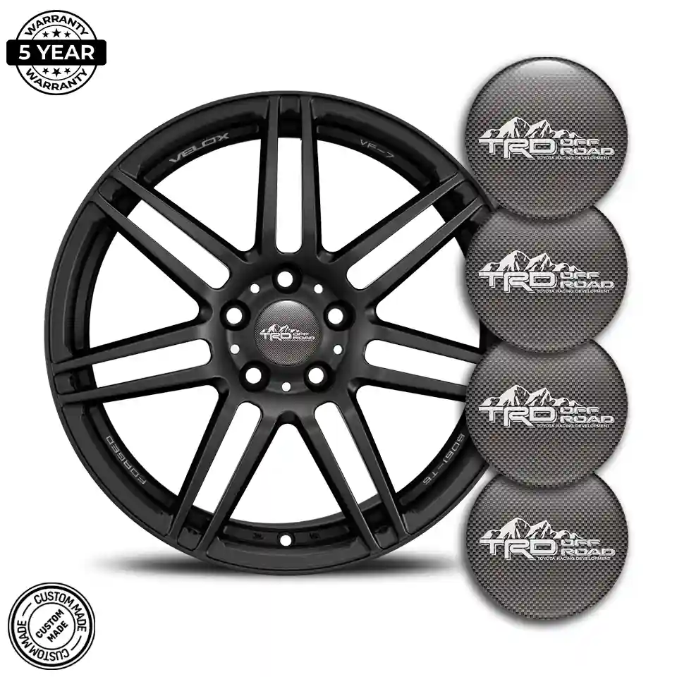 Toyota TRD Sticker Epoxy 3D Gel Luxury Edition