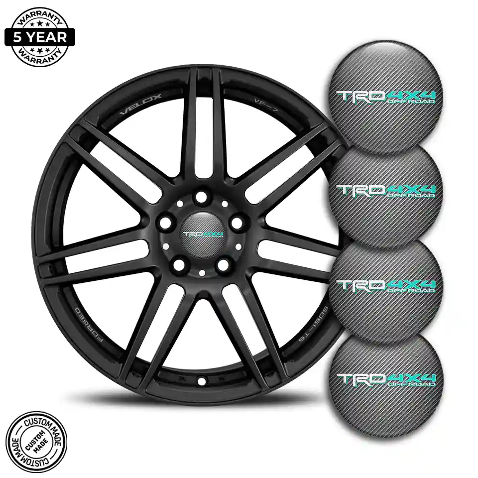 Toyota TRD Sticker Epoxy 3D Gel Premium Edition