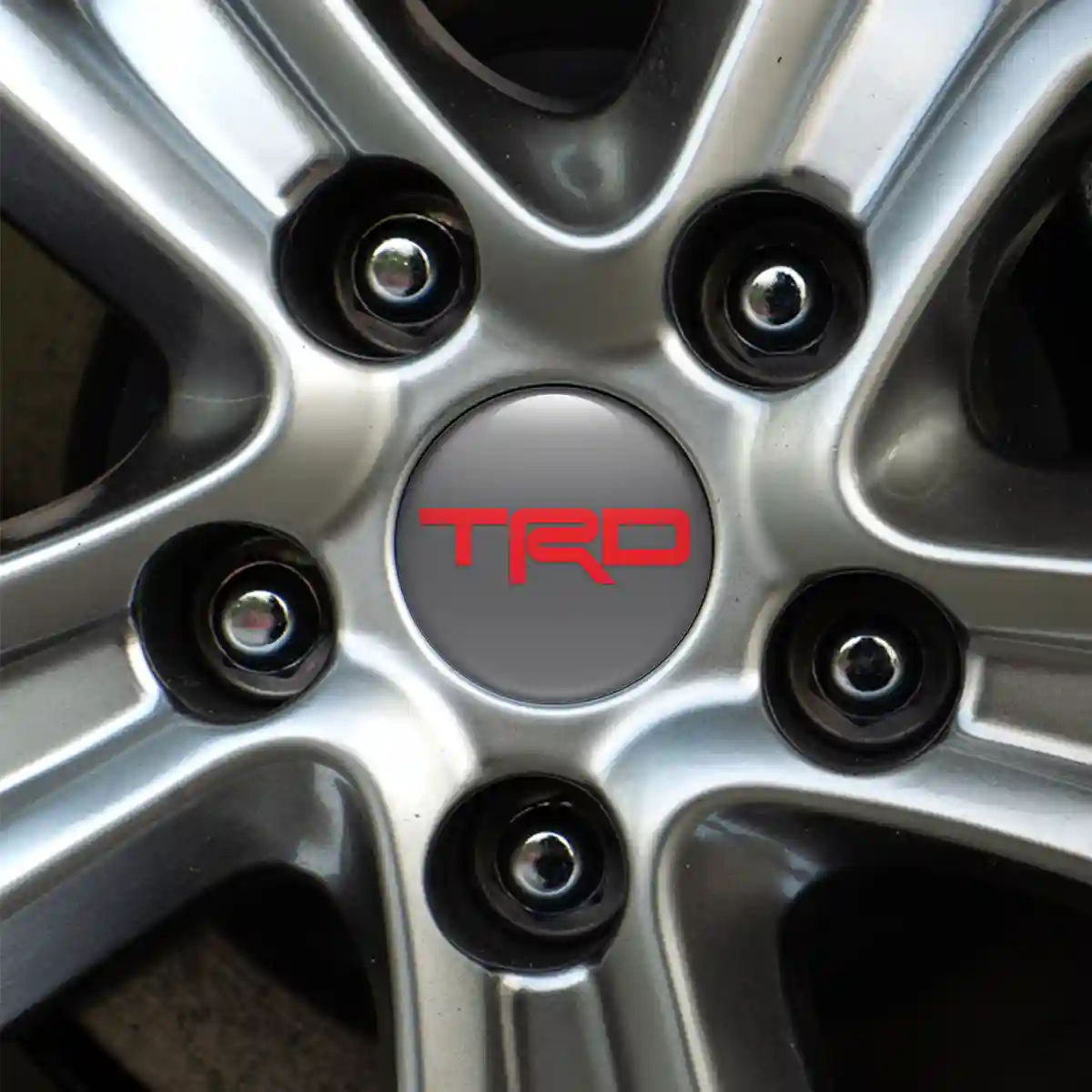 Toyota TRD Sticker Epoxy 3D Gel Premium Quality