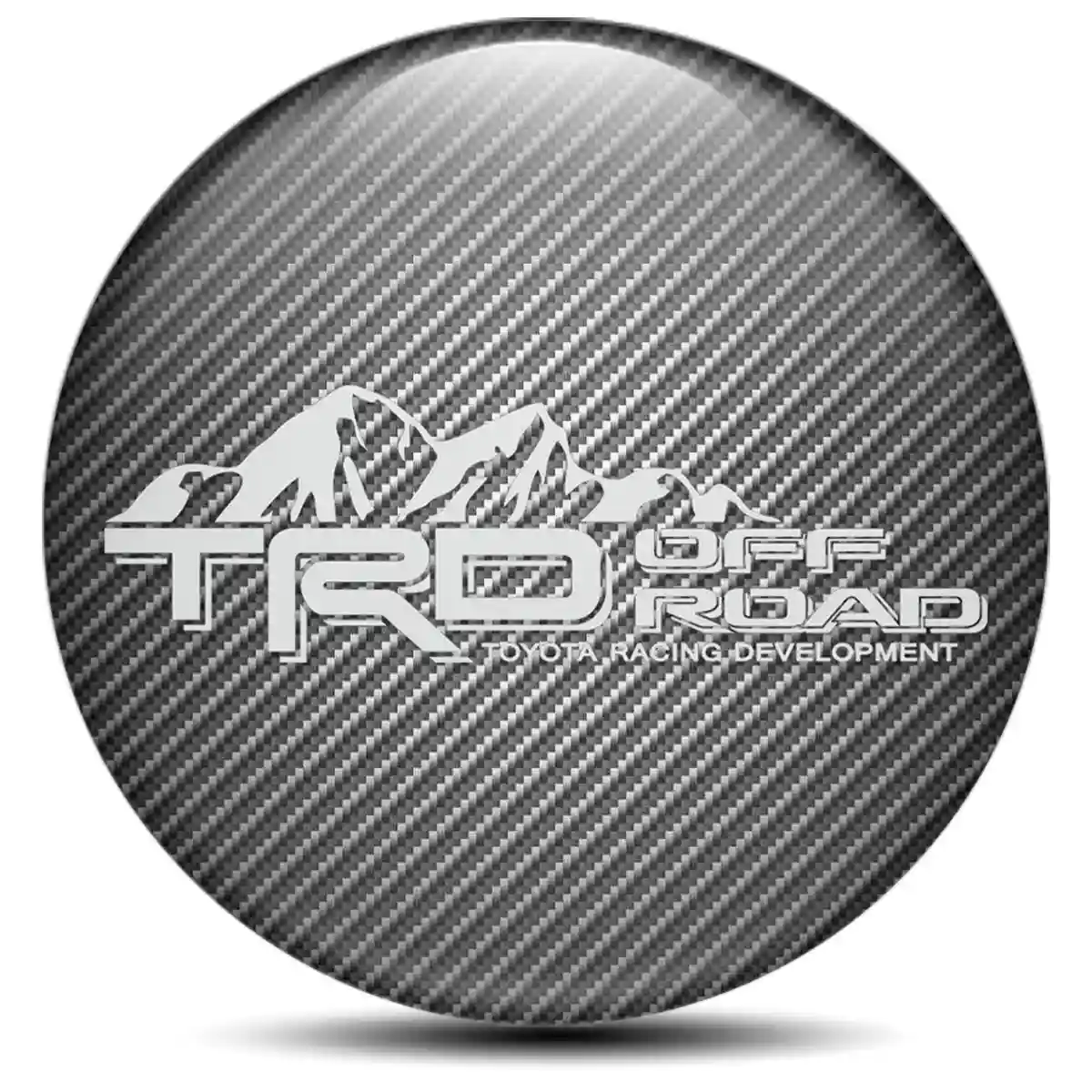 Toyota TRD Wheel Emblem Self-Adhesive Limited Edition