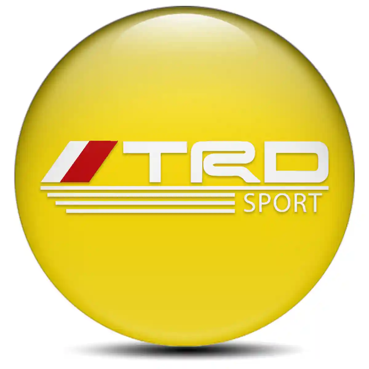 Toyota TRD Wheel Emblem Self-Adhesive Premium Edition