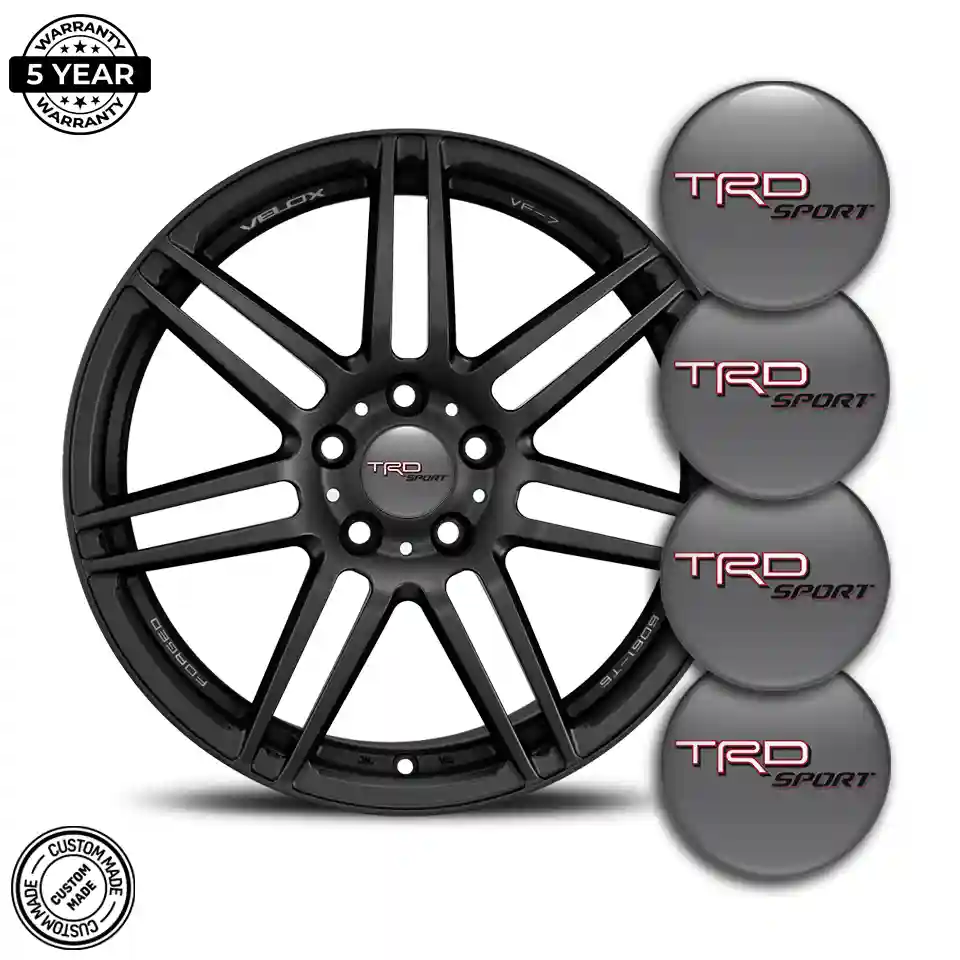 Toyota TRD Wheel Emblems Limited Edition