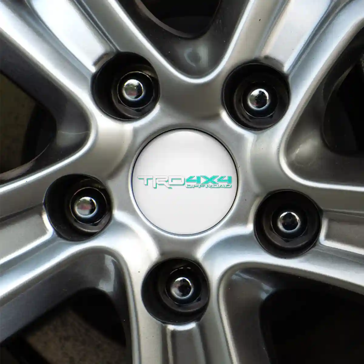 Toyota TRD Wheel Emblems Premium Resin