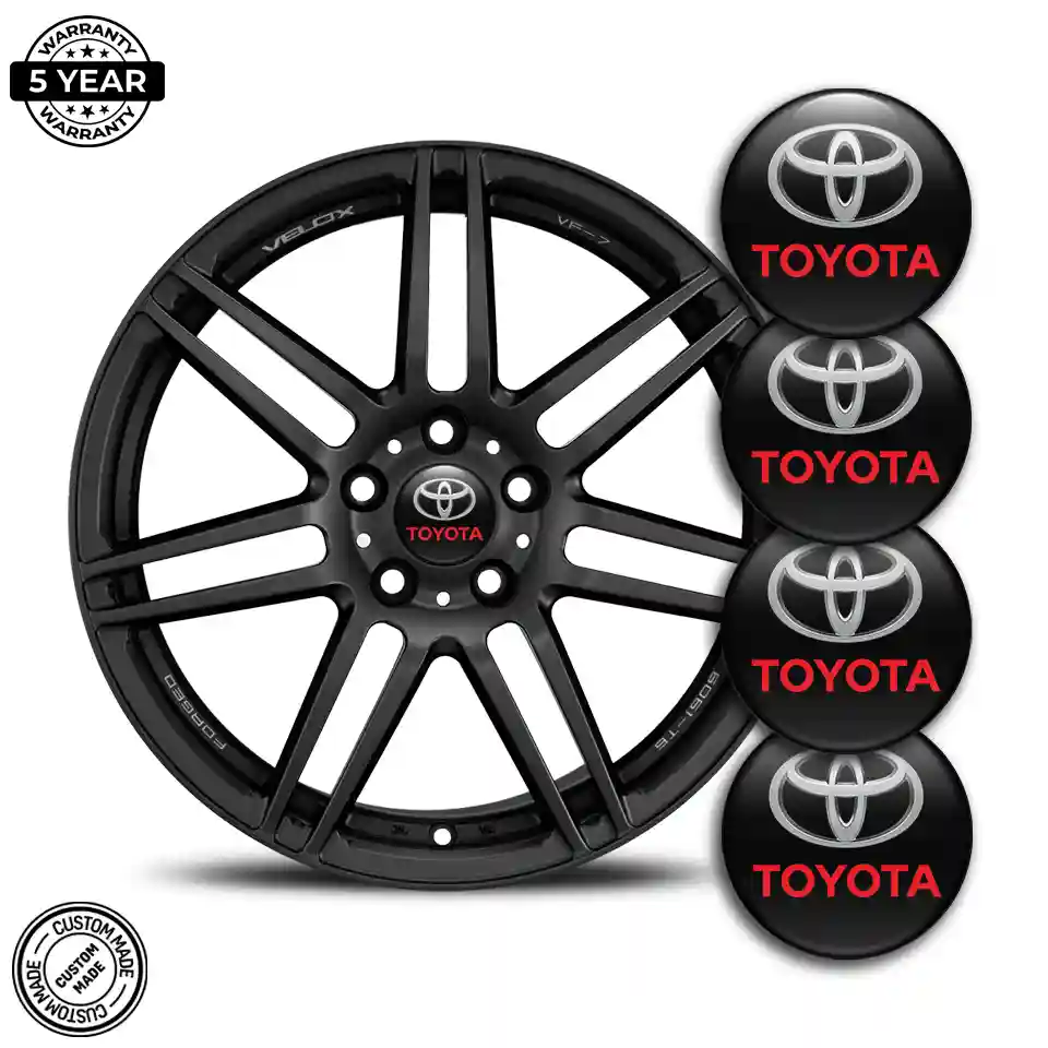Toyota Wheel Emblems Stylish Design