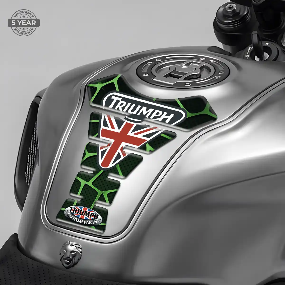 Triumph 3D Domed Tank Pad Prestige Line