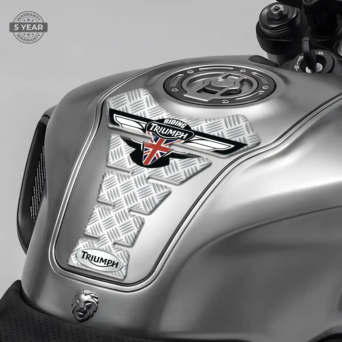 Triumph 3D Domed Tank Pad Prime Quality