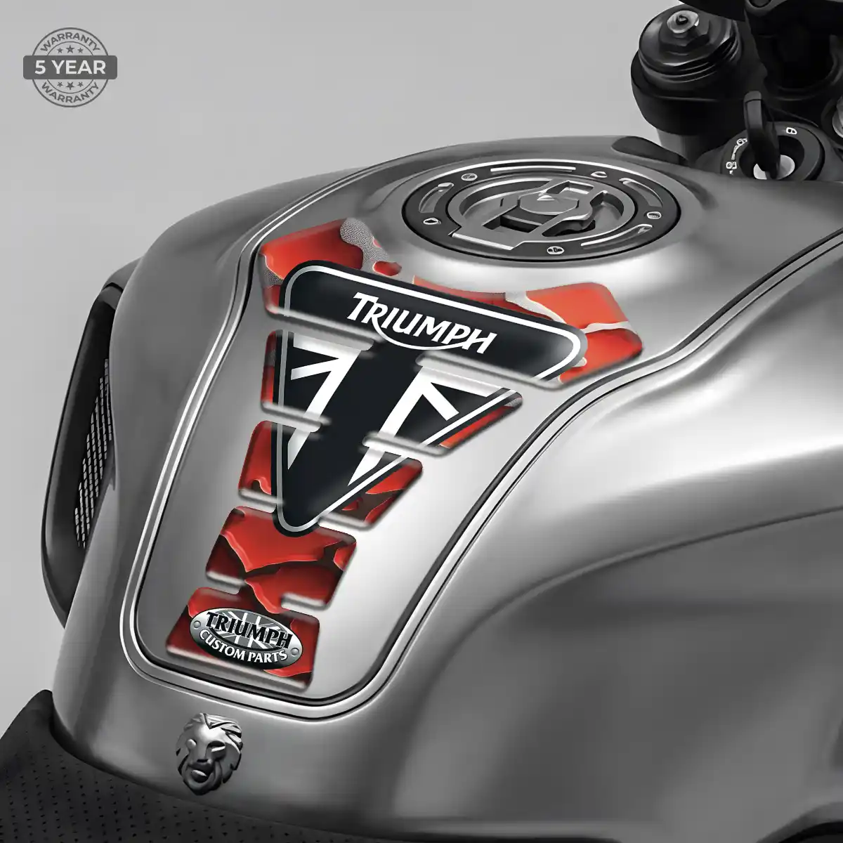 Triumph 3D Gel Tank Pad Deluxe Edition