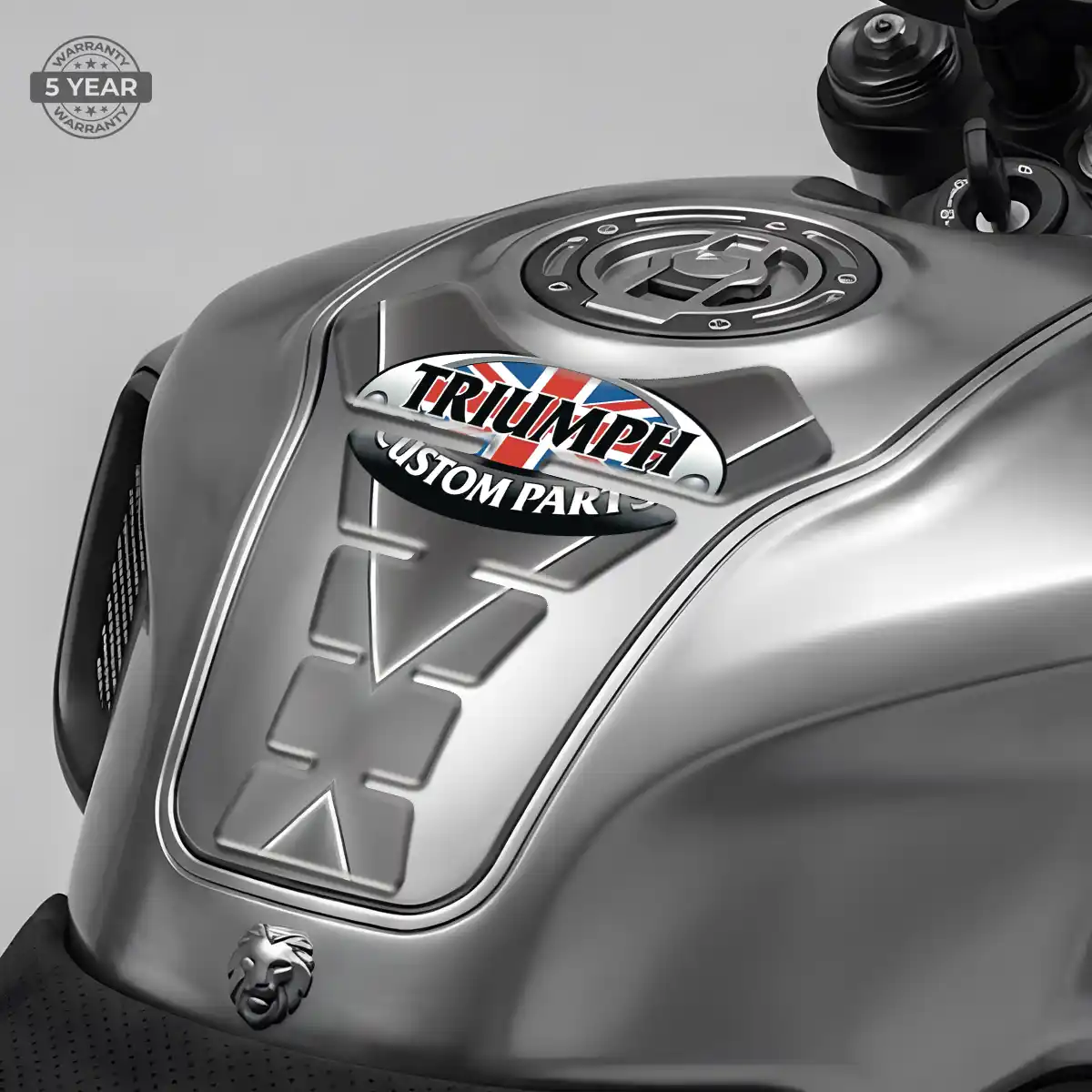 Triumph 3D Gel Tank Pad Elite Finish