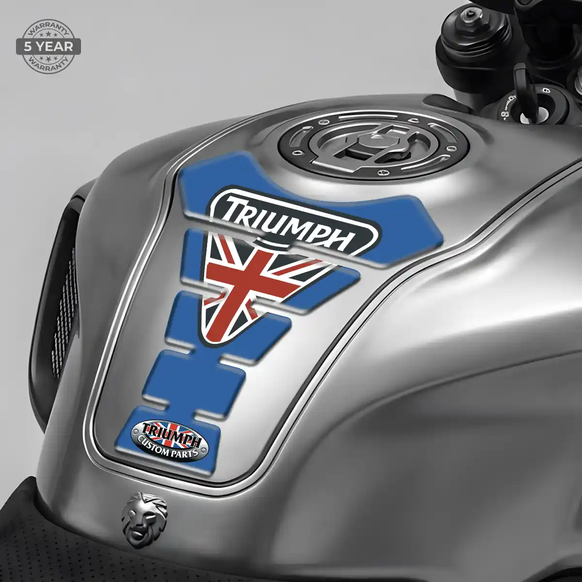 Triumph 3D Tank Pad Refined Design