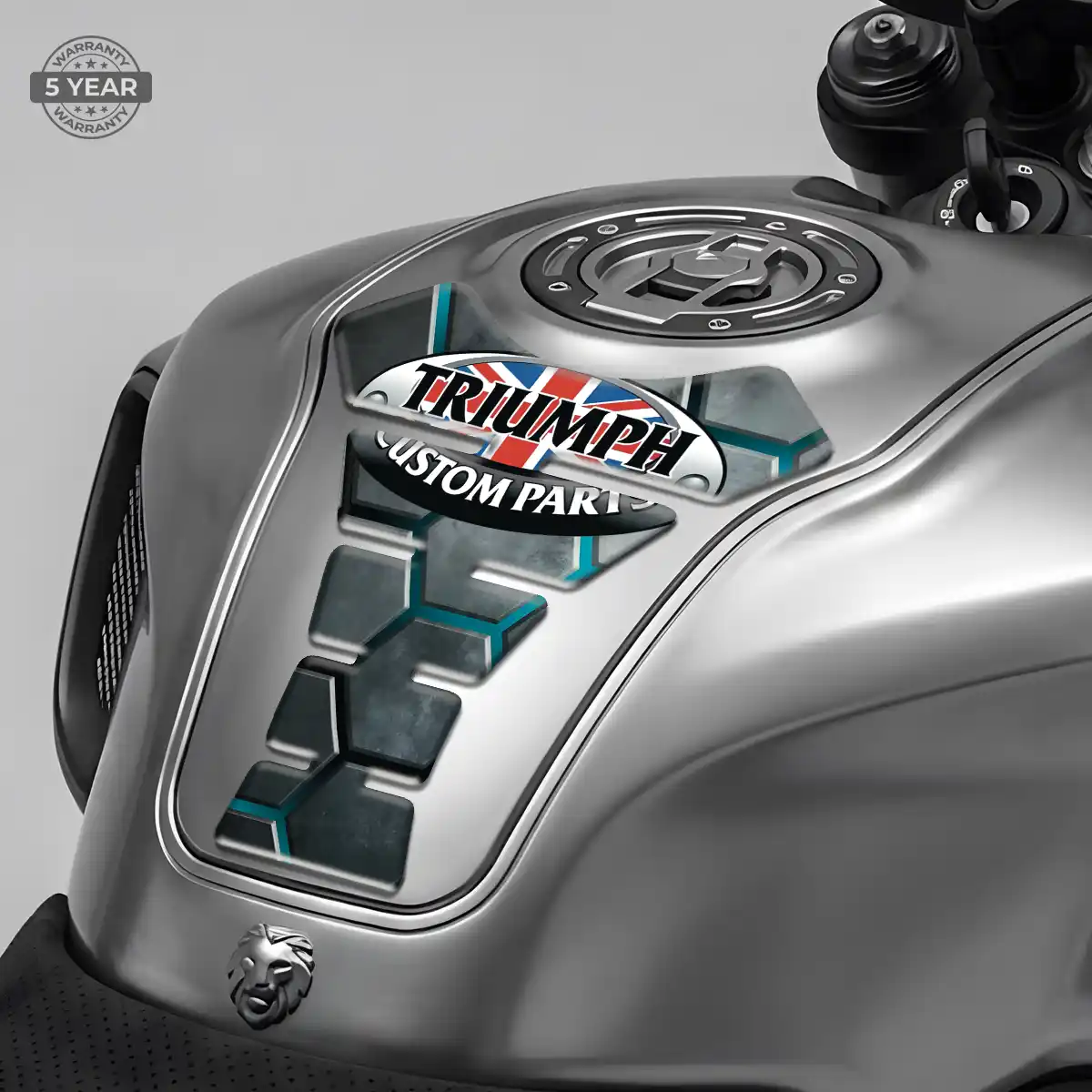 Triumph Domed Tank Pad Deluxe Edition