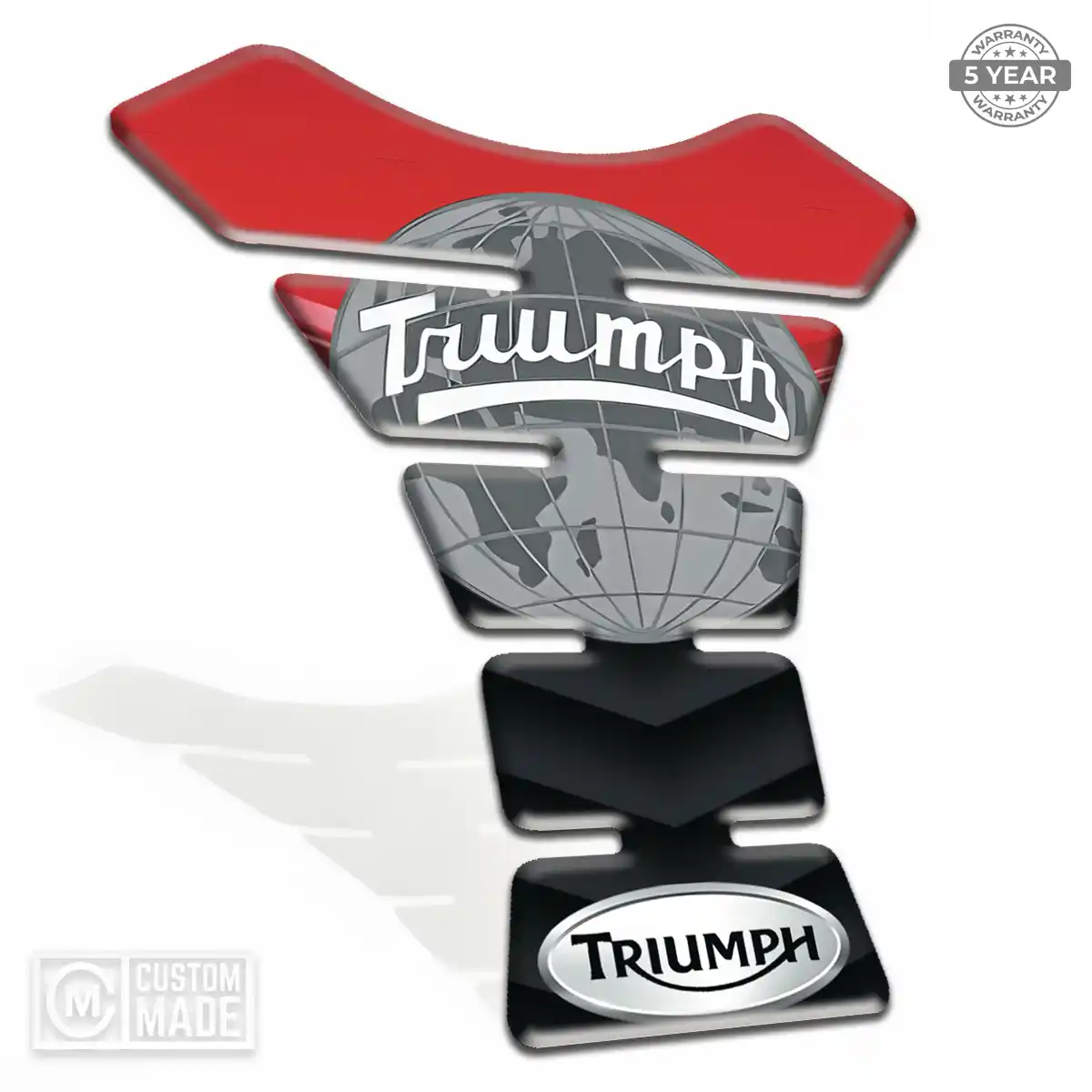 Triumph Domed Tank Pad Prestige Line