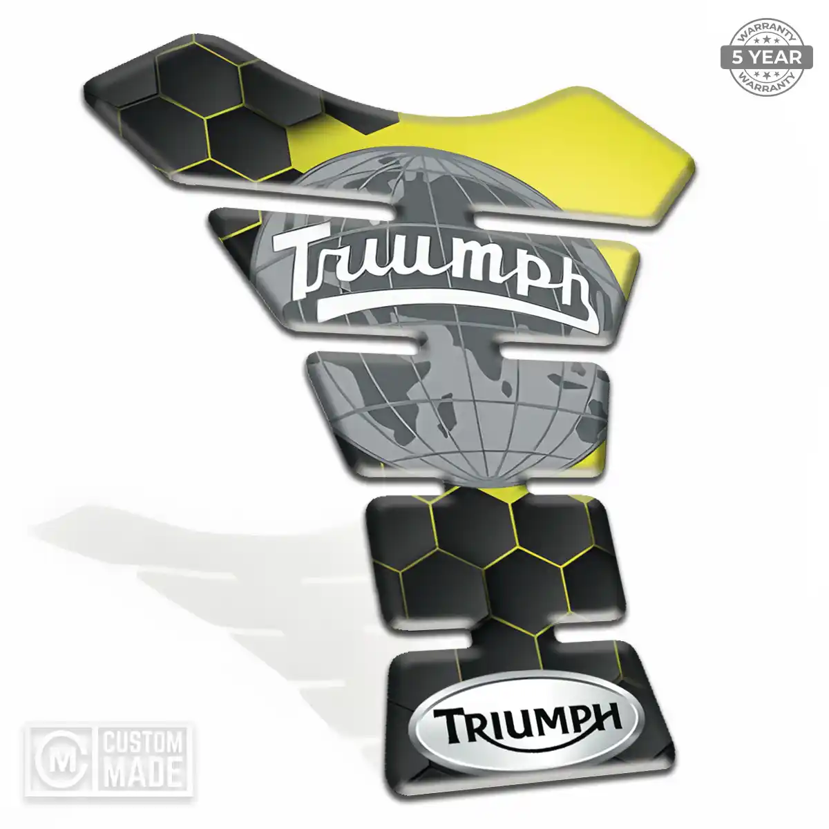 Triumph Domed Tank Pad Prime Quality