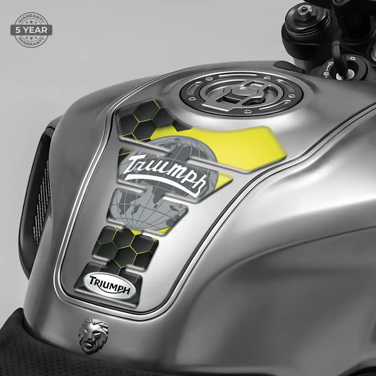 Triumph Domed Tank Pad Prime Quality