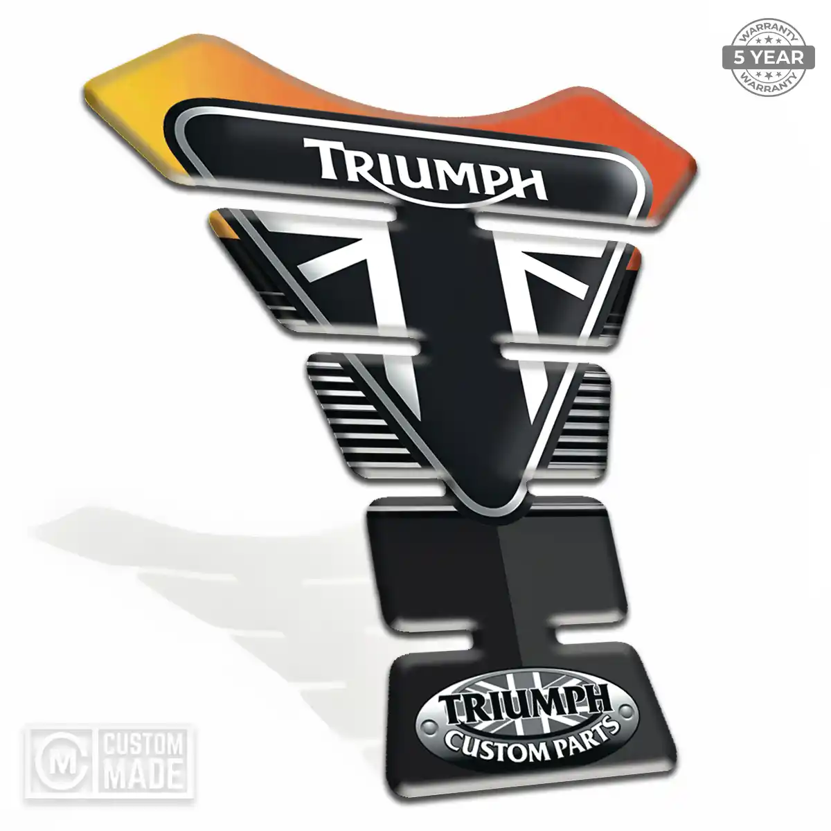 Triumph Domed Tank Pad Signature Grade