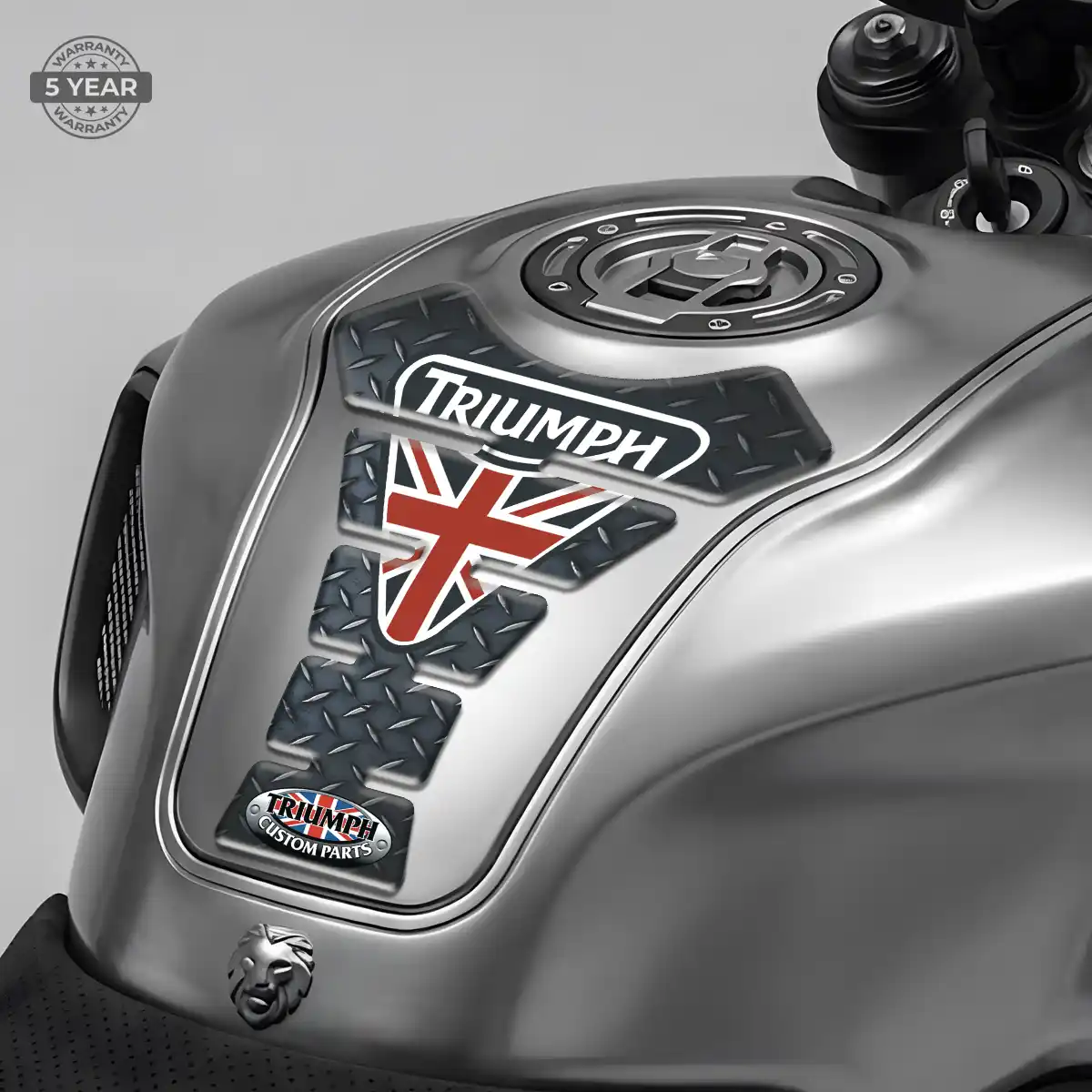 Triumph Domed Tank Protector Sleek Style