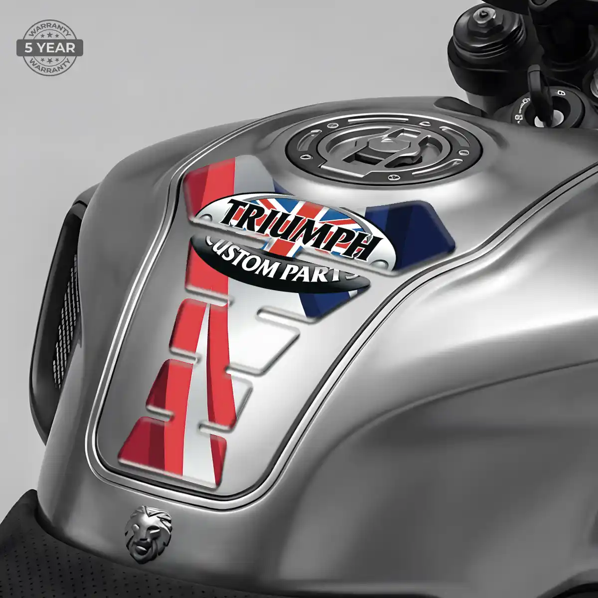Triumph Domed Tank Sticker Deluxe Edition