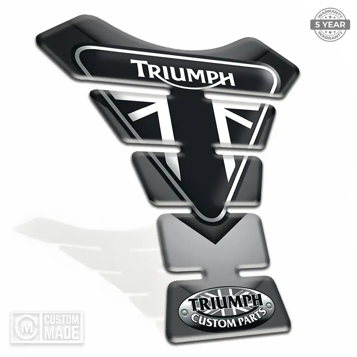 Triumph Epoxy Tank Pad Sleek Style