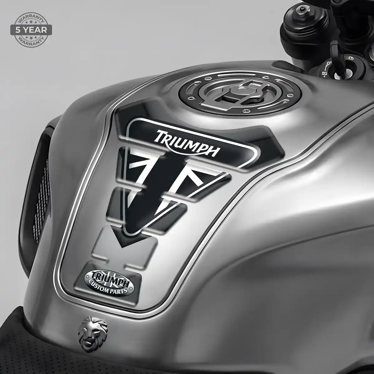 Triumph Epoxy Tank Pad Sleek Style