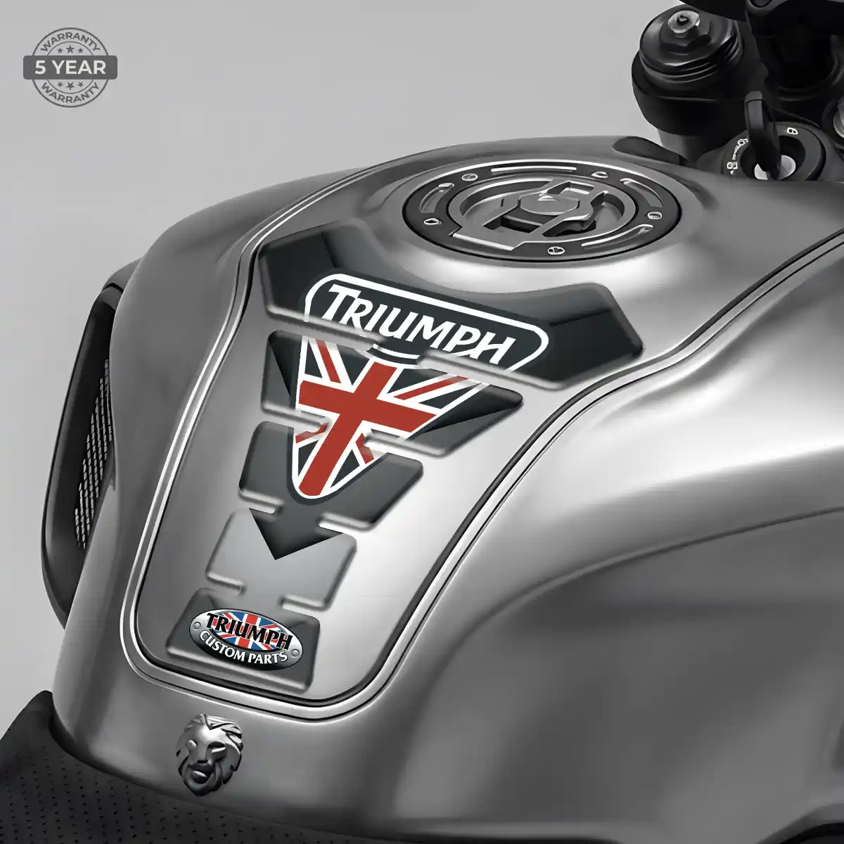 Triumph Fuel Tank Pad Refined Design