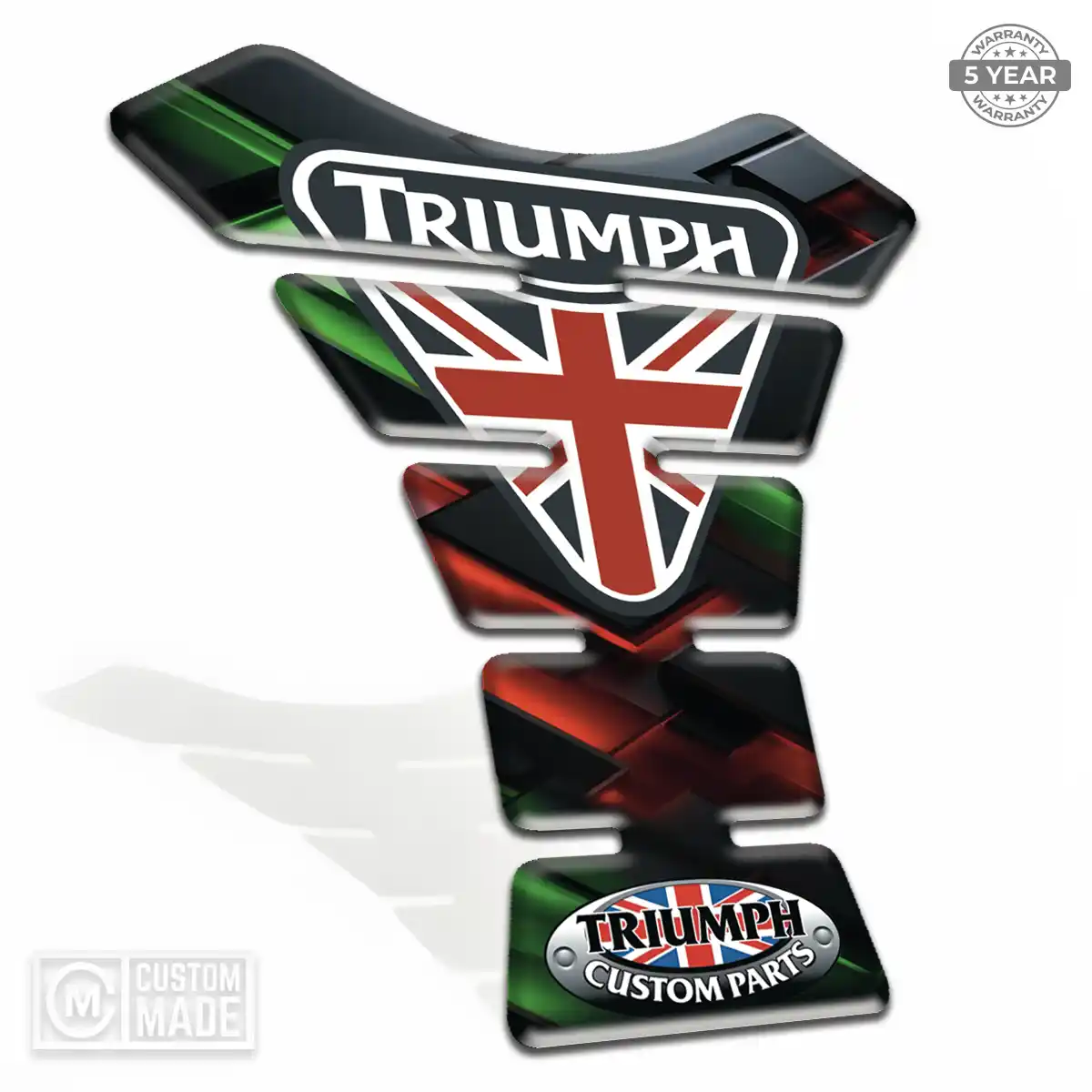 Triumph Fuel Tank Pad Sleek Style