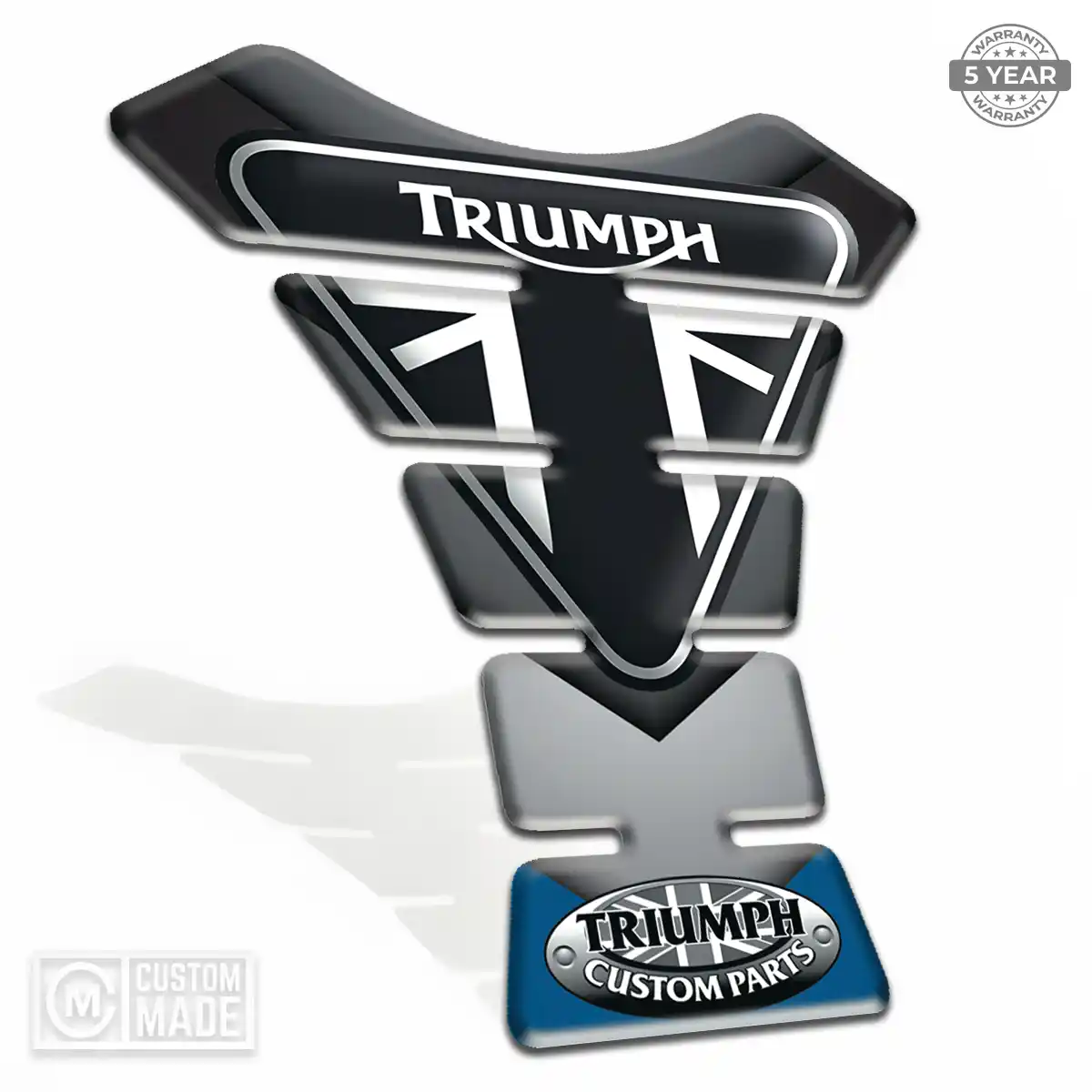 Triumph Fuel Tank Protector Elite Finish
